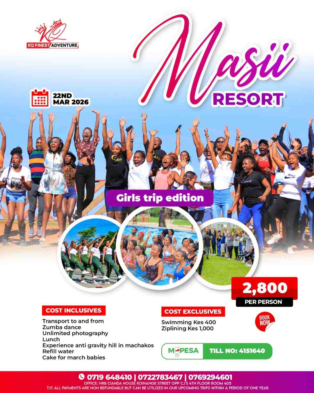 MASII RESORT GIRLS TRIP EDITION